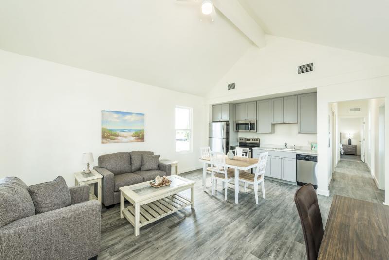 Interior shot of the very first Keys Cottage, pictured previously.